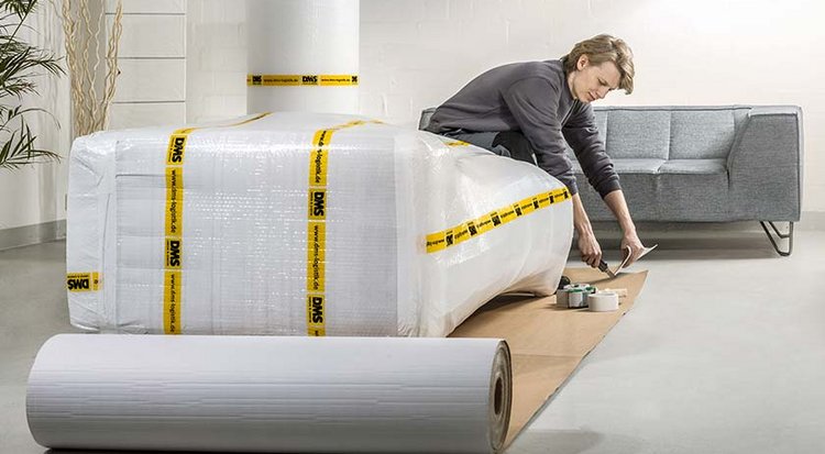 Verpackung Möbel bei Umzug